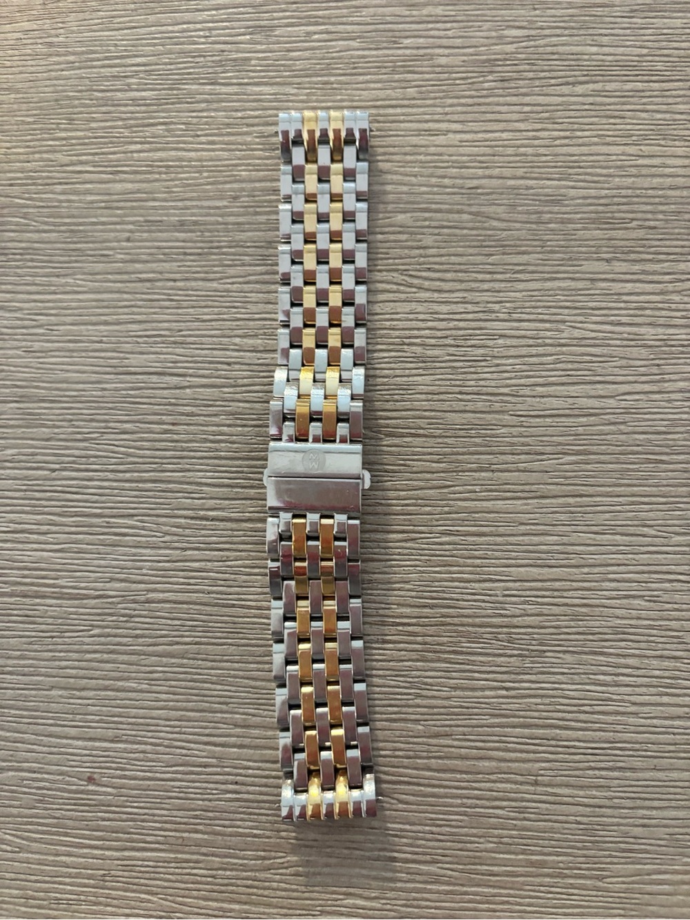 MICHELE Two-Tone Stainless Steel Watch Bracelet - Silver & Gold